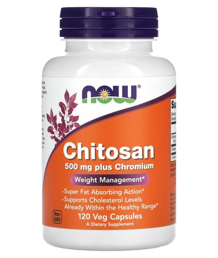 Chitosan Plus Chromium 500 mg 120 Veg Capsules