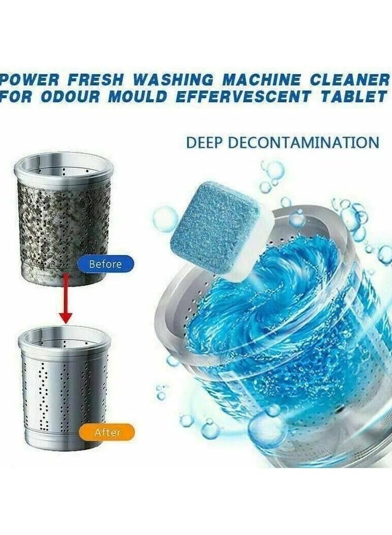 24 قطعة من أقراص التنظيف العميق للغسالات 2 عبوات × 12 قرص (إجمالي 24) - Image 5