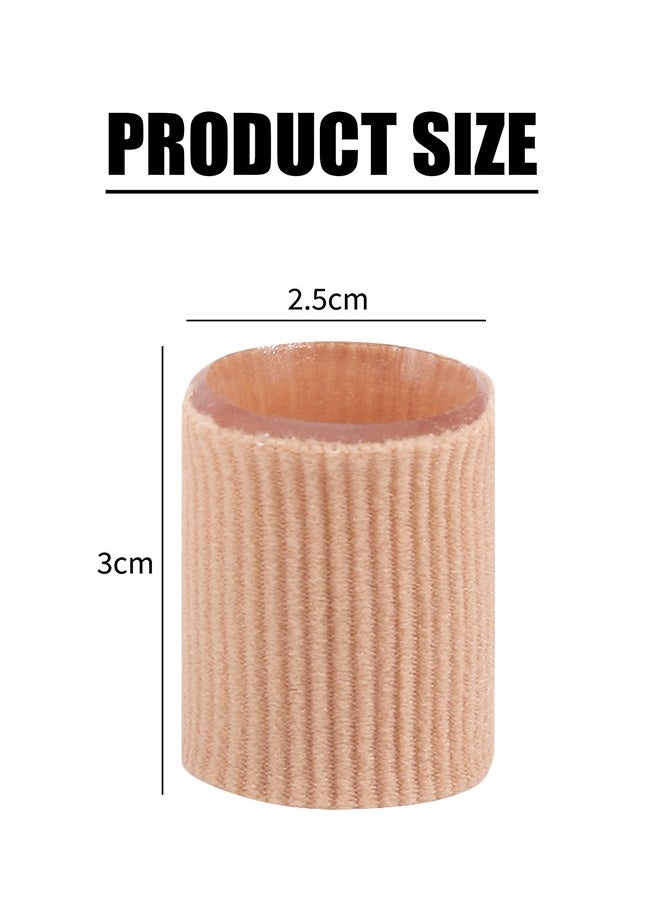 Lemon 30 PCS Finger Sleeves, Sports Finger Protectors Thumb Splint Brace Support, Elastic Finger Tape for Relieving Pain Arthritis Trigger Finger Basketball  - Image 3