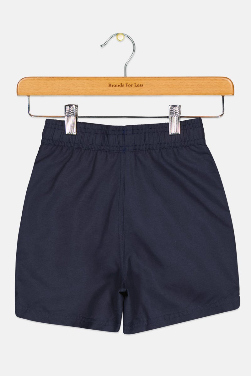 COEGA SUNWEAR Toddlers Boy Brand Logo Swimwear Board Shorts, Navy  - Image 2