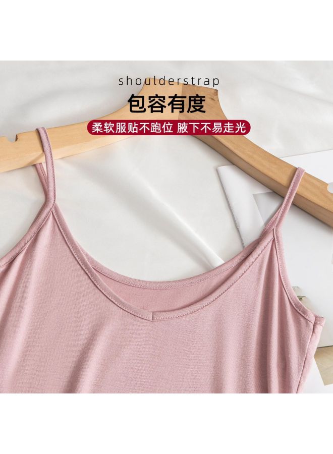 Your Sun Women'S Sleeveless Vest For Suit Base, Short Fitted Slimming Undershirt, Thin Summer Top - Image 3