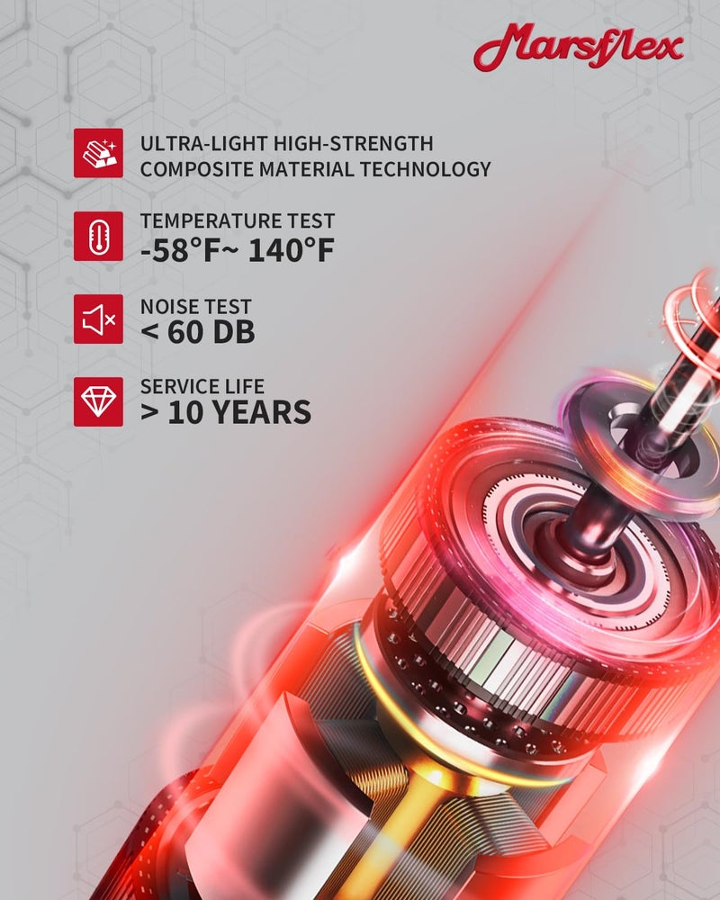 Marsflex Electric Liftgate Struts Fit for 2013-2018 Toyota RAV4 Power Rear Hatch Lift Trunk Tailgate Support Replaces# 6892009010, 6891009010, Left & Right - Image 3