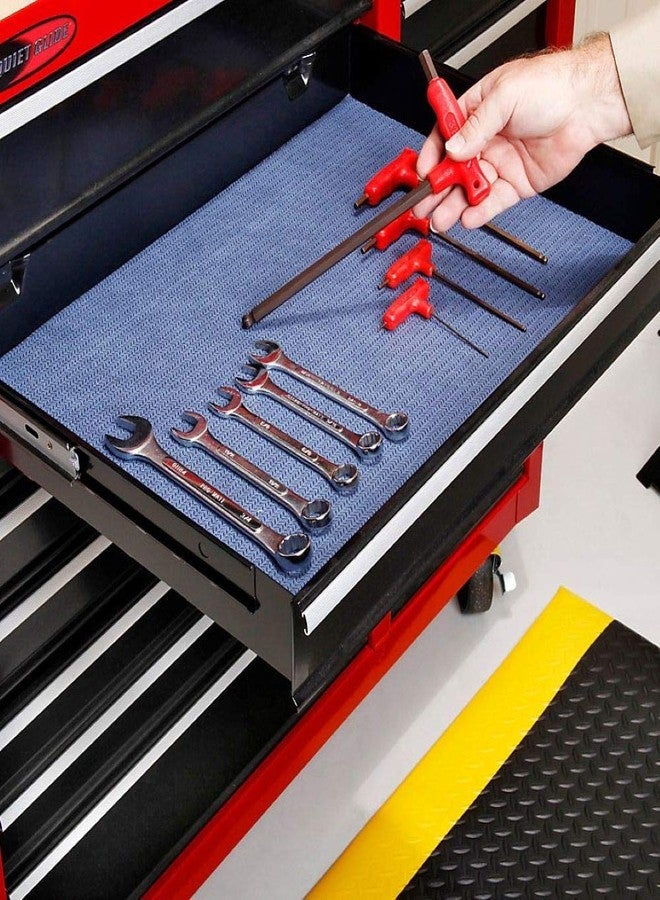 PIG Tool Box, Drawer and Shelf Liner Absorbent Mat with Adhesive Backing - 1 Roll - 50' x 16" Roll - PM50067 - Image 3