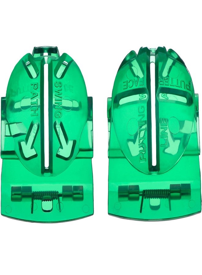 Outus 2 Pack Golf Ball Line Liner Drawing Marking Alignment Putting Tool (Green) - Image 1