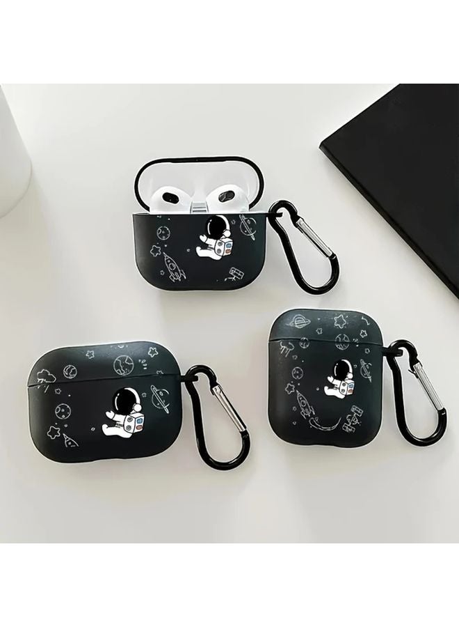 Alien Astronaut Protective Case For AirPods 3 Wireless Earbuds Shockproof Slim Pouch - Image 3