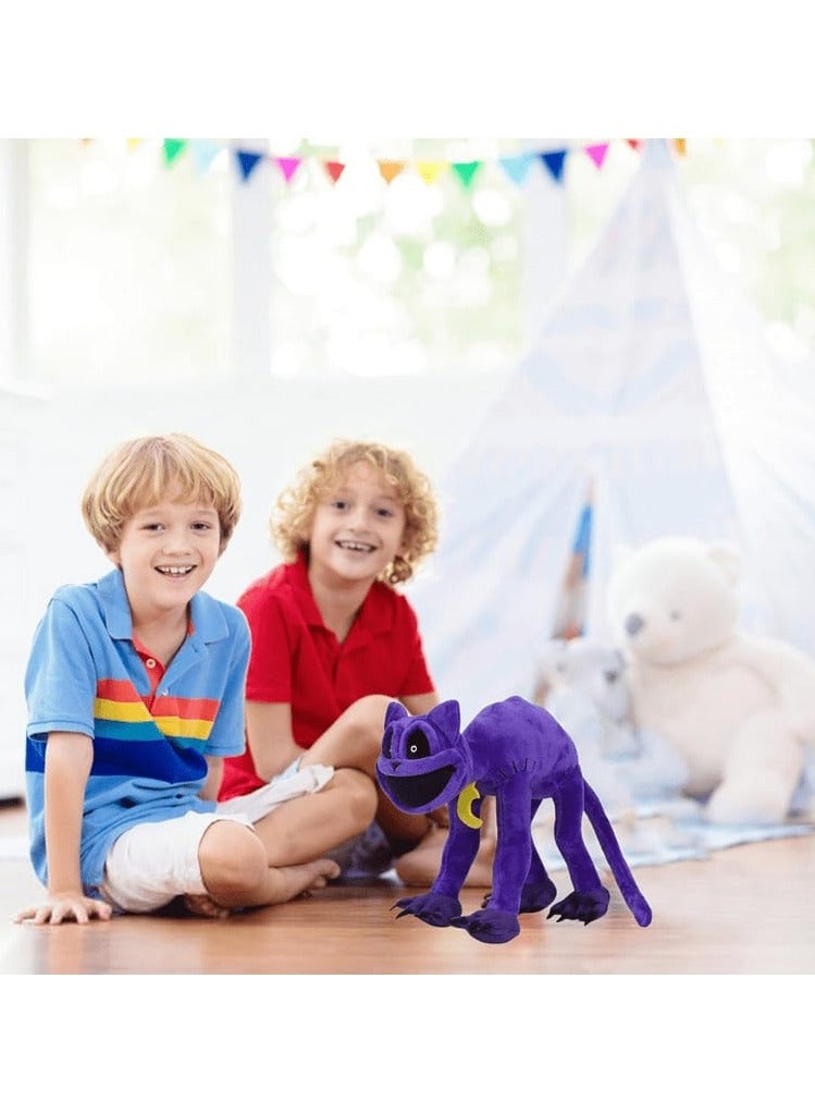 Smiling Critters Plush Toy – Poppy Playtime CatNap Hanging Plush | Horror-Inspired Stuffed Toy for Kids & Fans | Soft Scary Cartoon Plush Doll - Image 3