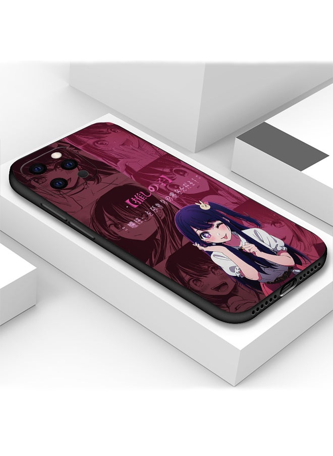 Generic - Protective Shockproof Case Cover For Apple iPhone 12 Pro Max Ai Hoshino anime girl Drawing - Image 1