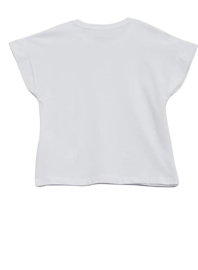 جس Kids Graphic Crew Neck T-Shirt