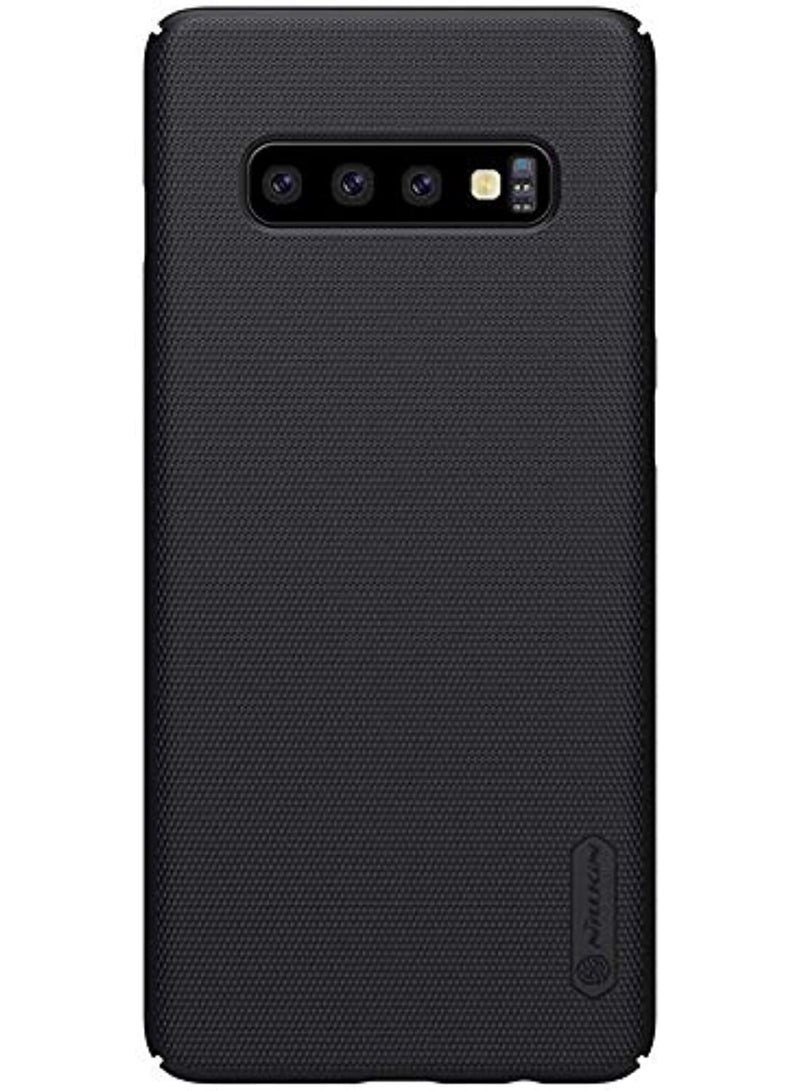 Nillkin Samsung Galaxy S10+ S10 Plus Mobile Cover Super Frosted Hard Shield Phone Case Black - Image 1