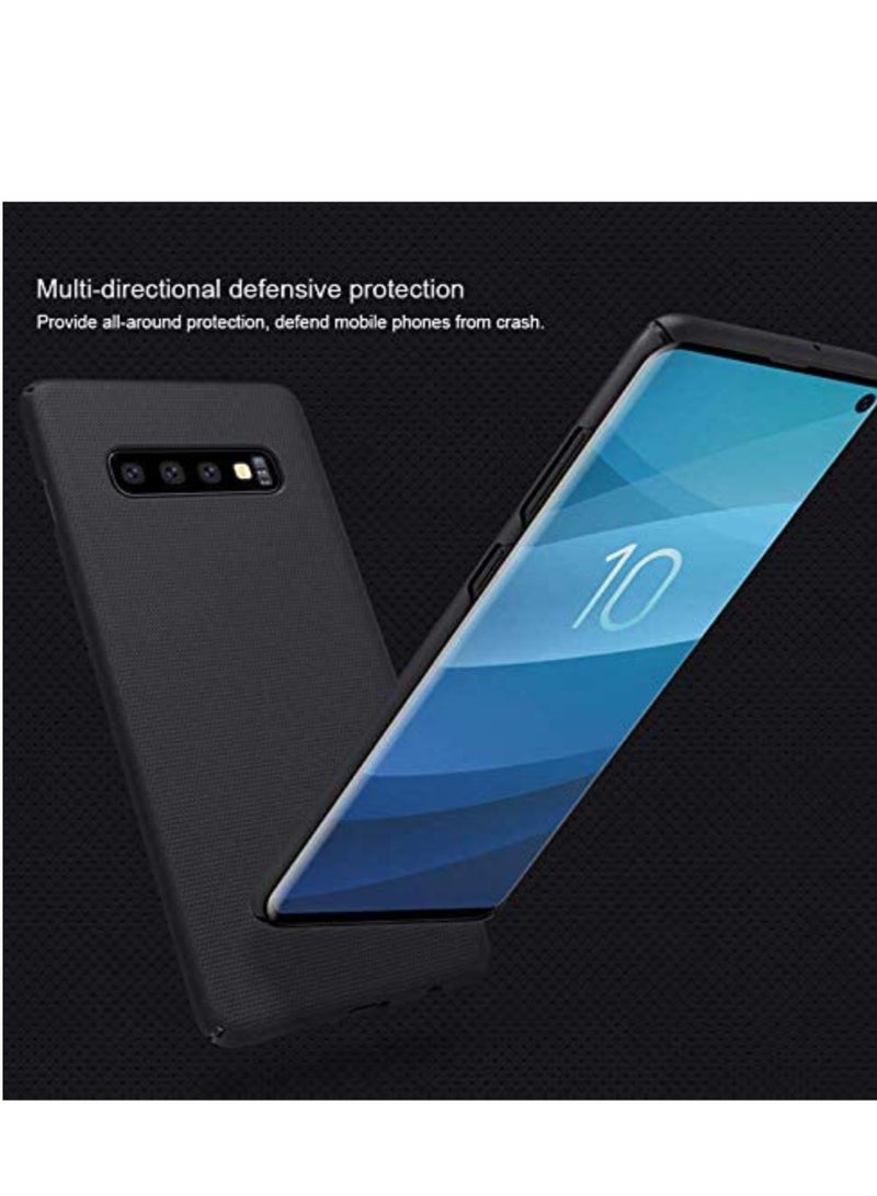 Nillkin Samsung Galaxy S10+ S10 Plus Mobile Cover Super Frosted Hard Shield Phone Case Black - Image 2