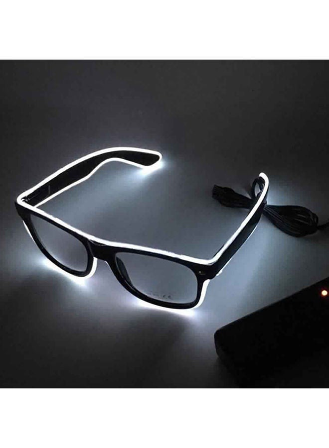 NIBEMINENT LED Cold Light Flash Creative Glasses With Random Color Of Lens 15x3x5cm