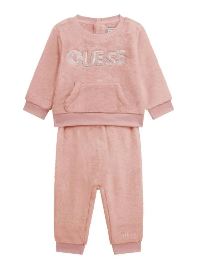 GUESS Kids Crew Neck Sweatshirt and pant Sets