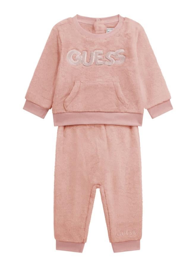 GUESS Kids Crew Neck Sweatshirt and pant Sets - Image 1