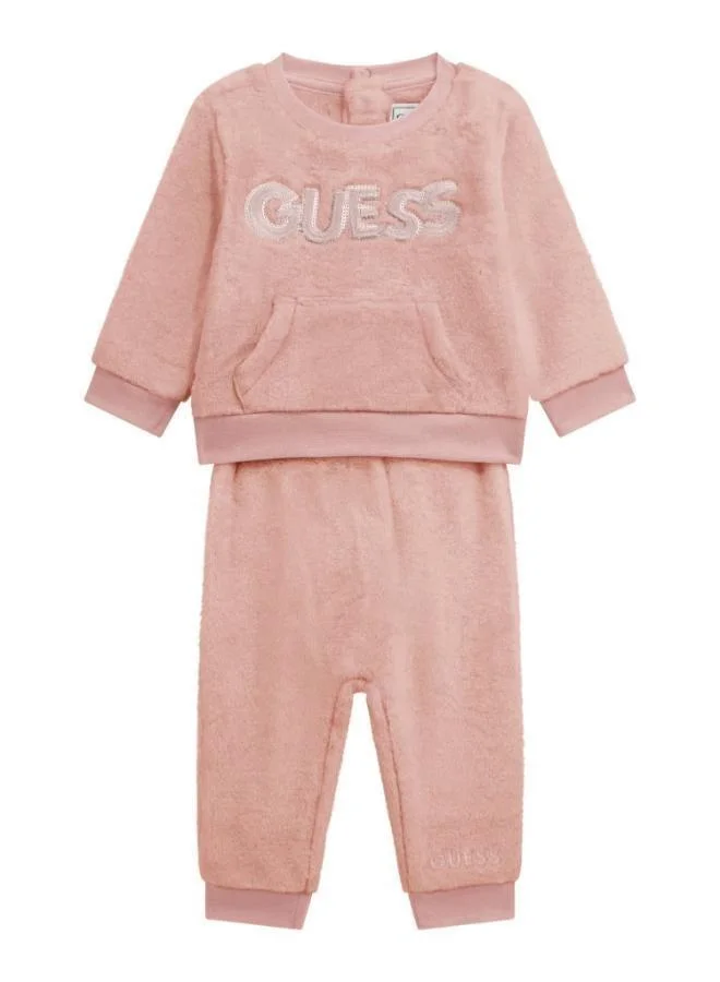 GUESS Kids Crew Neck Sweatshirt and pant Sets