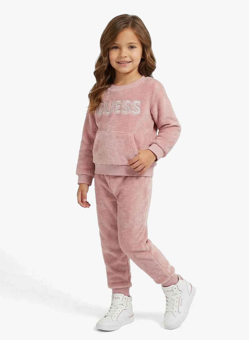 GUESS Kids Crew Neck Sweatshirt and pant Sets