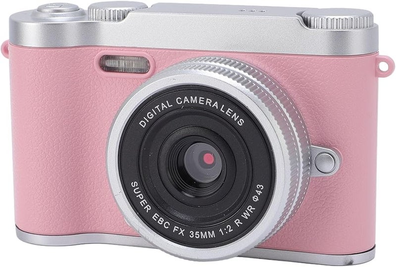 FILFEEL Ultra Clear 48MP Dual Camera Roseate Slim Digital Camera with 8X Zoom and Image Stabilization - Image 3