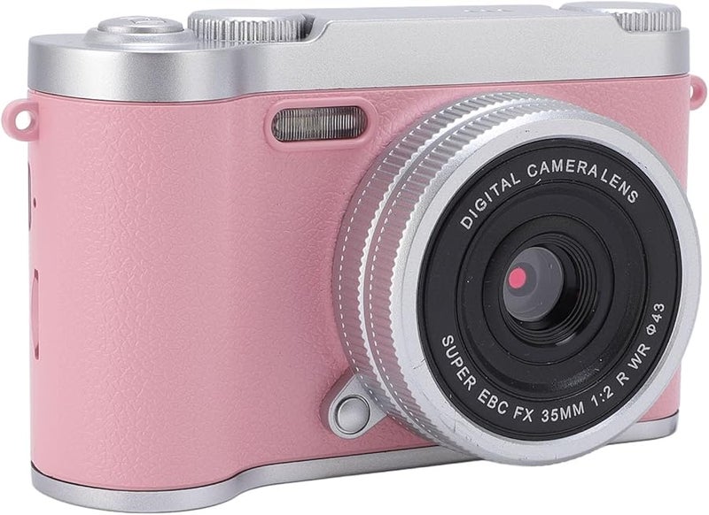 FILFEEL Ultra Clear 48MP Dual Camera Roseate Slim Digital Camera with 8X Zoom and Image Stabilization - Image 5