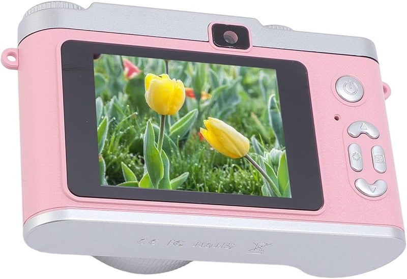 FILFEEL Ultra Clear 48MP Dual Camera Roseate Slim Digital Camera with 8X Zoom and Image Stabilization - Image 4
