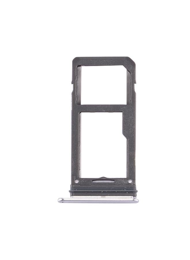 erorex For Galaxy S8 SIM Card Tray + Micro SD Tray (Silver) - Image 2
