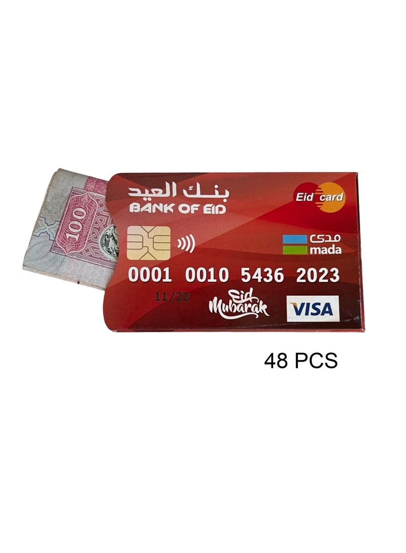 Boxwoods 48 Pieces Eid Mubarak Money Envelopes For Boys And Girls - Image 2