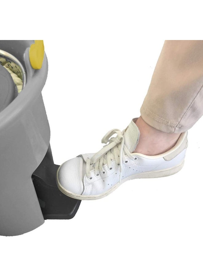 Apex Spin Mop, Grey/Yellow, 10580 - Image 2