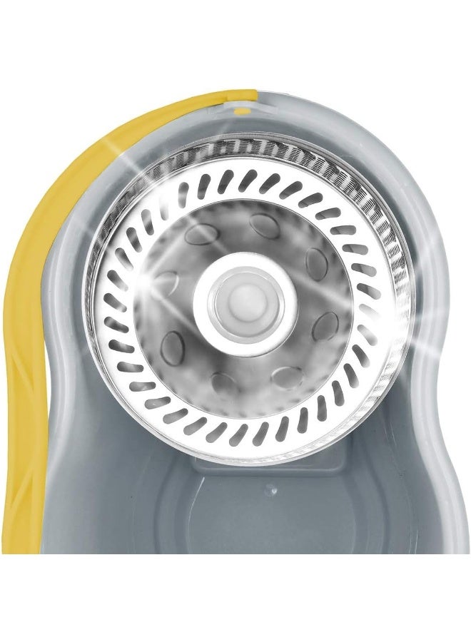 Apex Spin Mop, Grey/Yellow, 10580 - Image 4