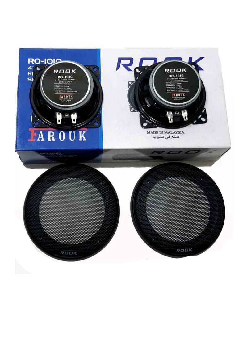 سماعة روك مدور 10سم 190وات 1way RO-1010 - Image 1