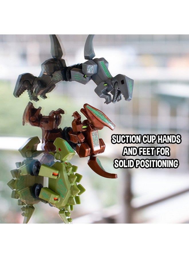 Zing Stikbot Glow In The Dark Dino Egg Pack - Set Of 7 Glow In The Dark Dino Eggs Each With 1 Stikbot Dino And 1 Sticker Sheet, Stop Motion Animation, For Ages 4 And Up - Image 3