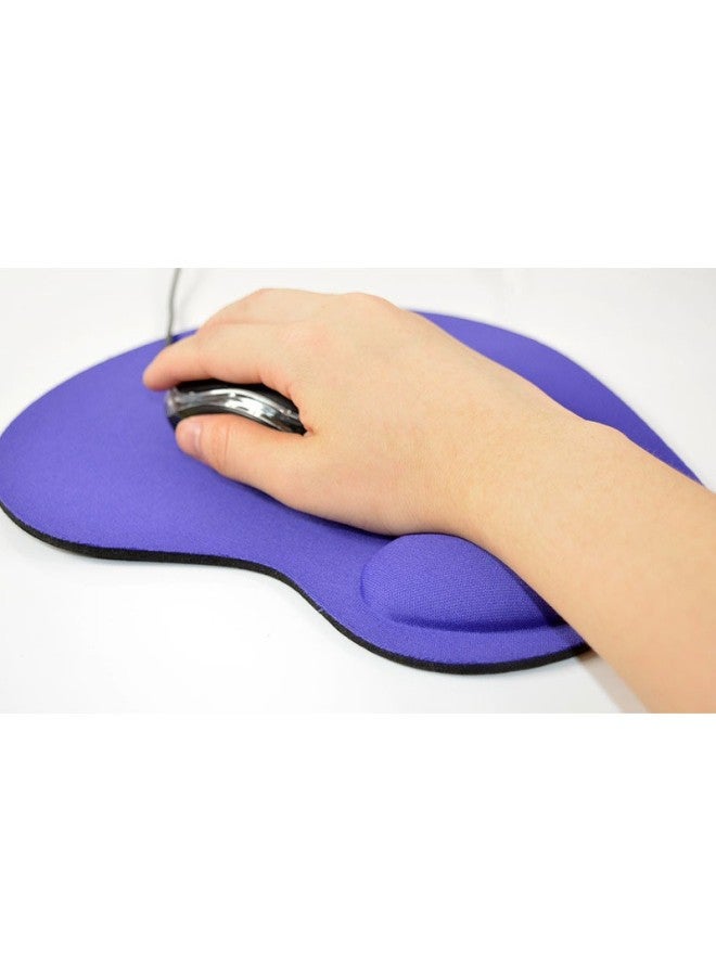 Anti-slip Wrist Rest Mouse Pad Comfortable Hand Pillow For Gaming Computers Relieves Wrist Fatigue-Color:Red  - Image 4