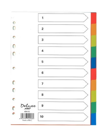 Plastic File Divider Tabs With Ten Divisions Without Number Multicolour - pzsku/ZD7D826BF5E71030478AAZ/45/_/1735220646/5476451c-feea-4ca0-a9fc-8ef0ddad7381