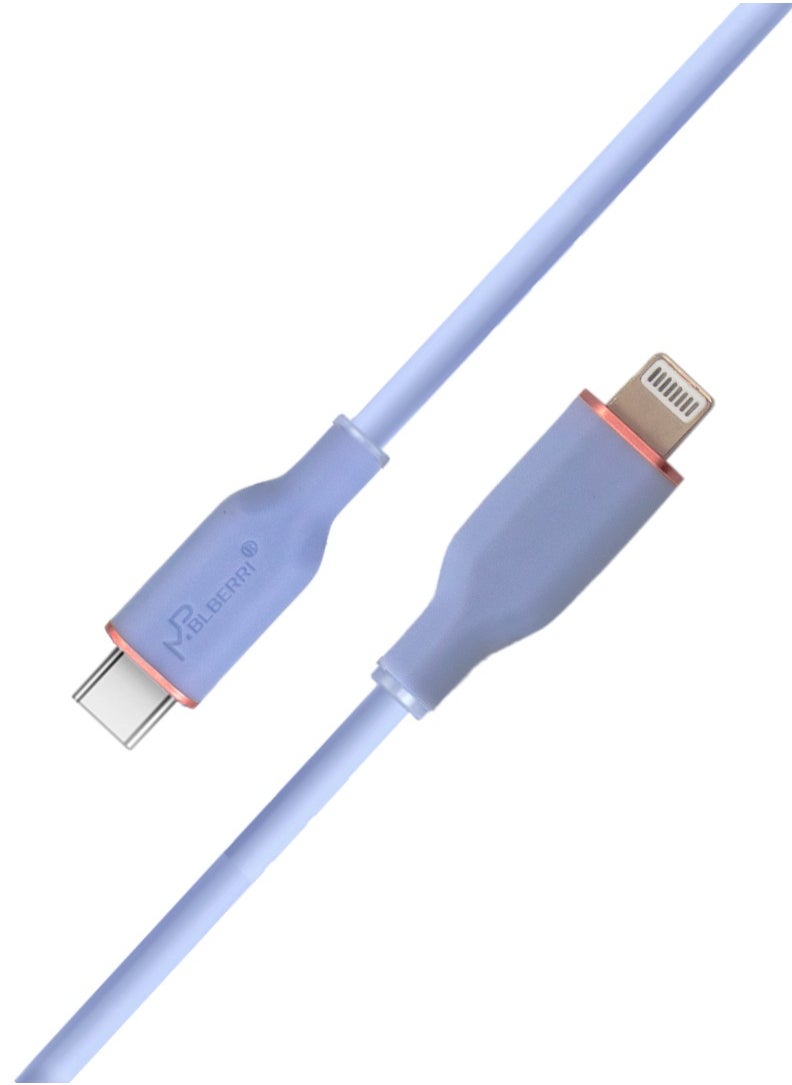mpBLBERRI Type C - Lightning PD Cable | mpBLBERRI BLB-U319  - Image 2