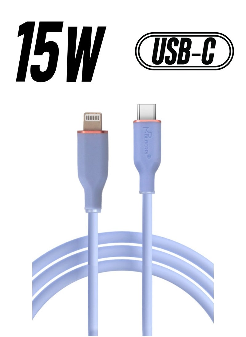 mpBLBERRI Type C - Lightning PD Cable | mpBLBERRI BLB-U319  - Image 1