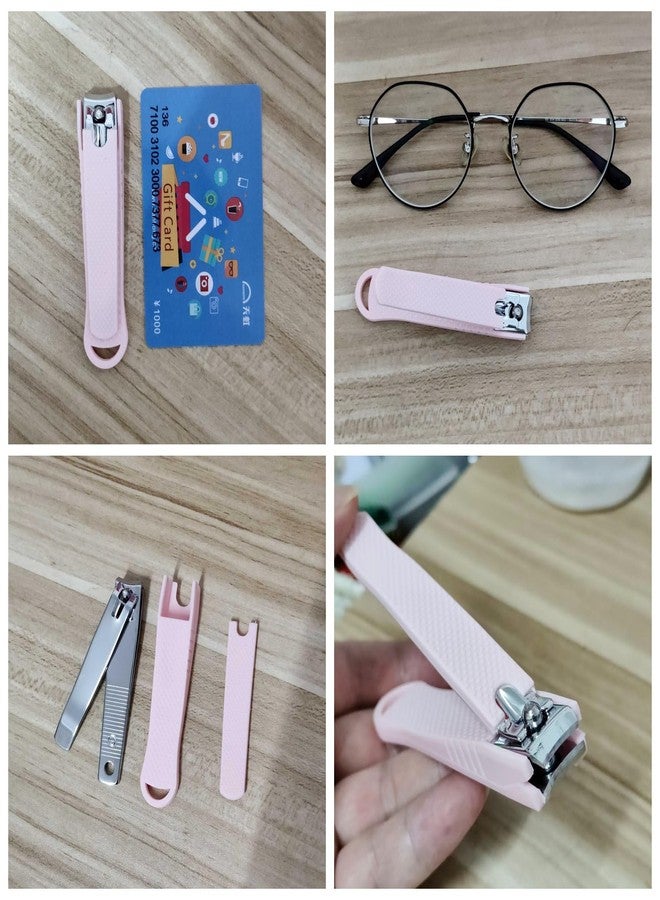 NEMIBAD Fingernail and Toenail Clipper Manicure Set Nail Clippers Set, Sharp Stainless Steel Nail Clippers, Large Nail Cutter Wrapped in Silicone - Image 5