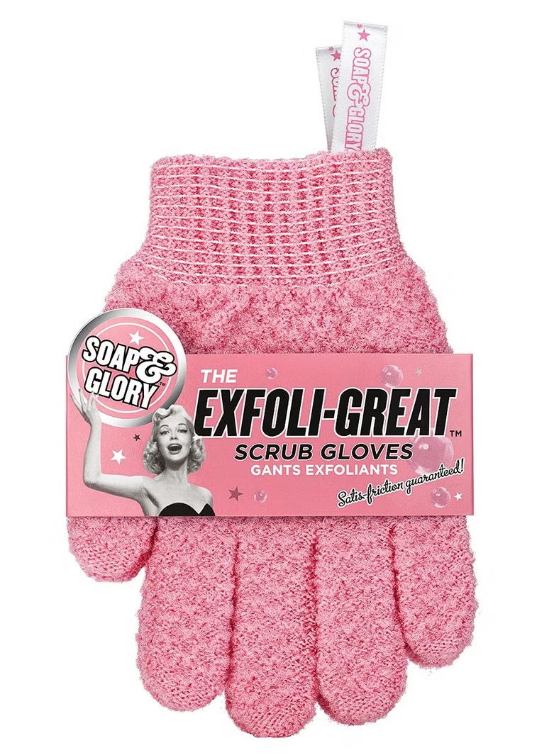 بوتس سوب آند جلوري قفازات تقشير رائعة من Soap & Glory The Exfoli-Great Scrub (زوج واحد) - Image 1
