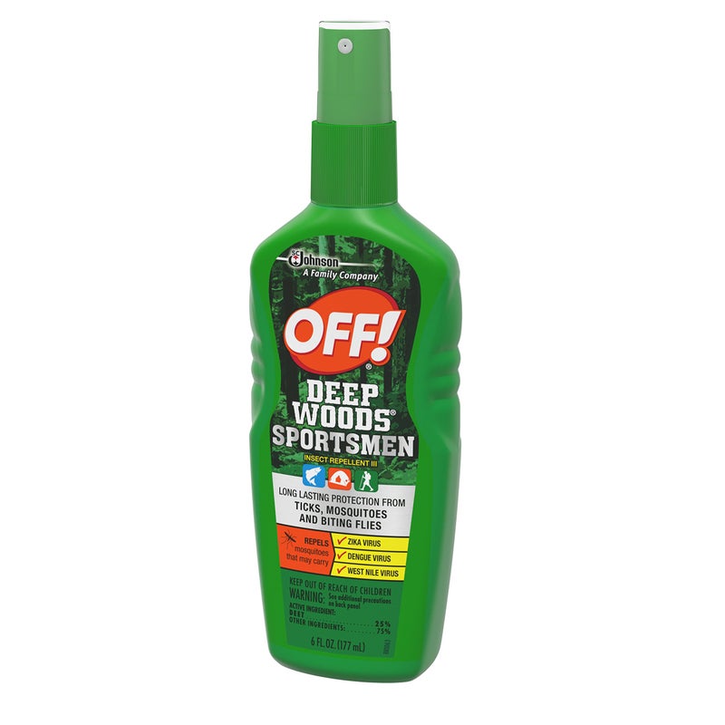 OFF! Deep Woods Sportsmen Insect Repellent Spritz, Bug Spray with Long Lasting Protection from Mosquitoes, 6 oz - Image 2