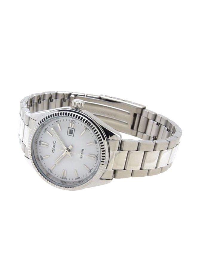 CASIO Women Water Resistant Analog Watch LTP 1302D - 7A1 - 30 mm - Silver - Image 5