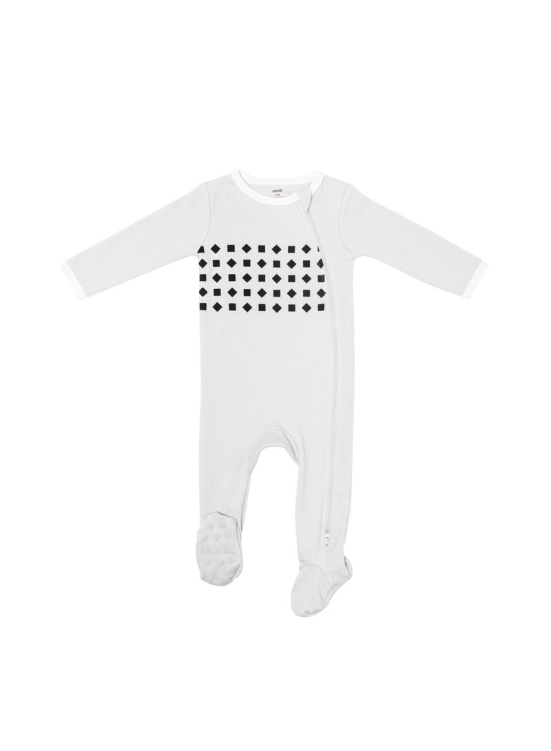 Nanit Breathing Wear Pajamas - Size 0-3 months, Grey - Image 1