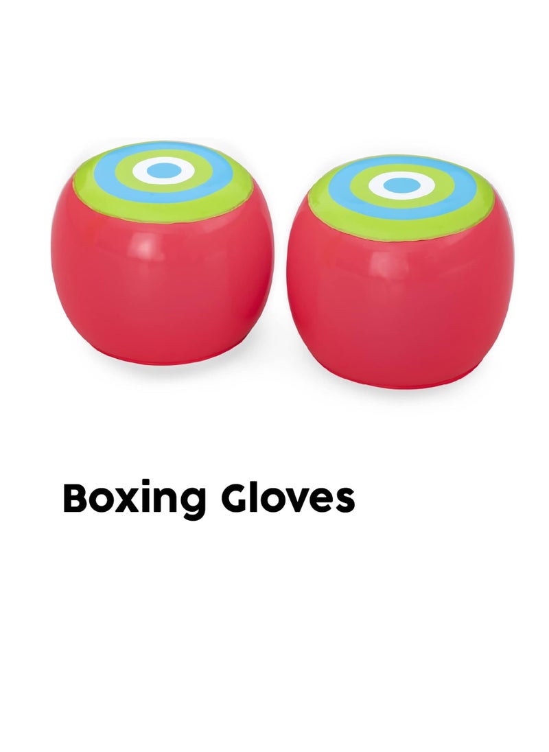 بست واي - Bestway Kids Inflatable Monster Knockout Bop Bag  with Boxing Gloves 120cm - No:52545 - Image 1
