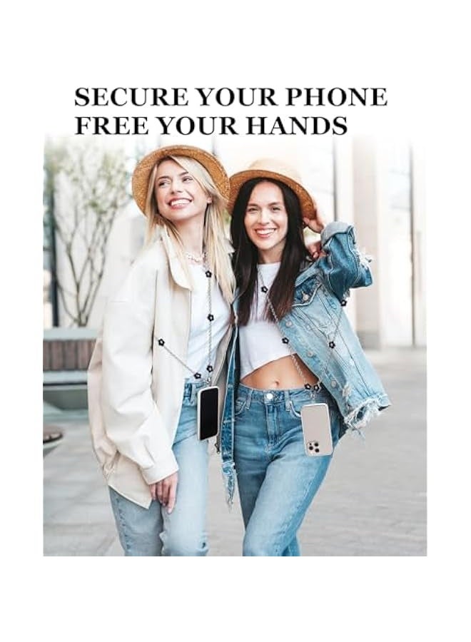 NIBEMINENT Crossbody Phone Lanyard Chain Cellphone Accessories Hands-Free Cell Phone Strap Works with All Phones - Image 5