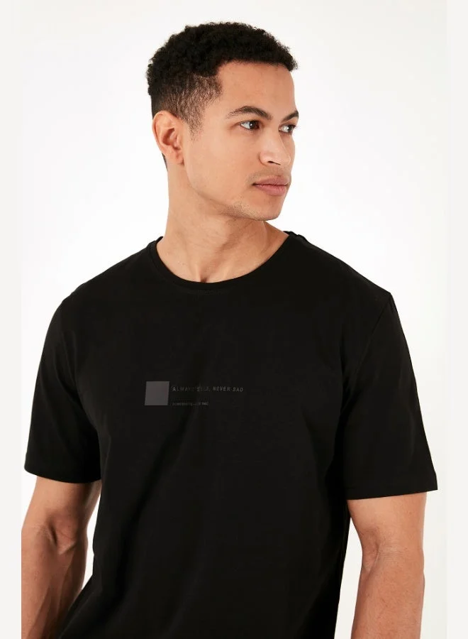 Buratti Buratti 100% Cotton Regular Fit Crew Neck T Shirt Men's T SHIRT 5902622