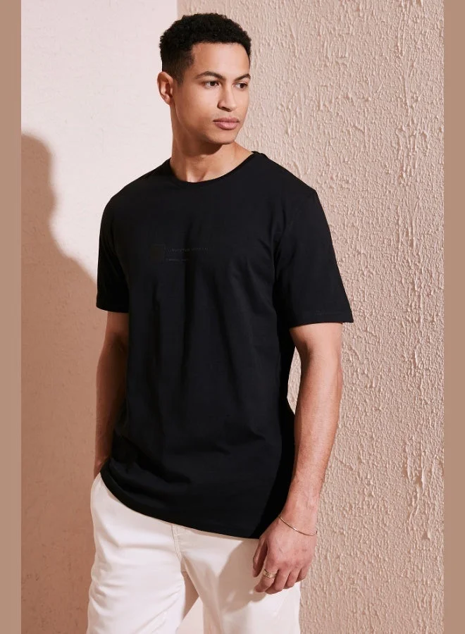 Buratti Buratti 100% Cotton Regular Fit Crew Neck T Shirt Men's T SHIRT 5902622