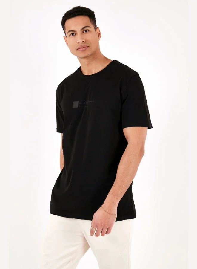 Buratti  Buratti 100% Cotton Regular Fit Crew Neck T Shirt Men's T SHIRT 5902622  | Best Price UAE