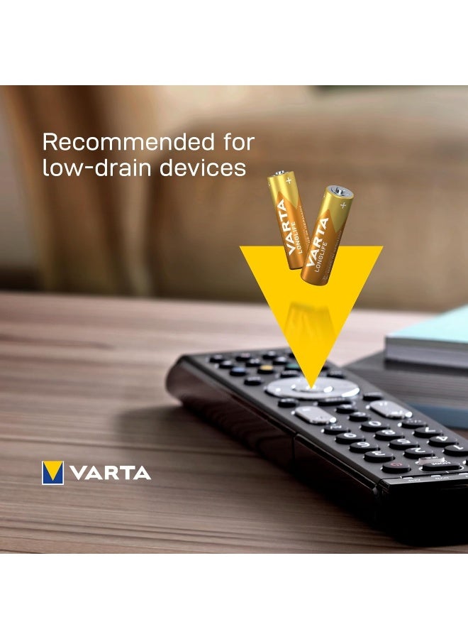 VARTA LONGLIFE AA BLI 8 | Alkaline Energy System | 10 years power in storage guaranteed | Longlife Power Solution - Image 4