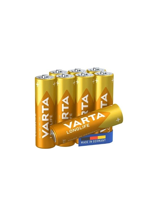 VARTA LONGLIFE AA BLI 8 | Alkaline Energy System | 10 years power in storage guaranteed | Longlife Power Solution - Image 3