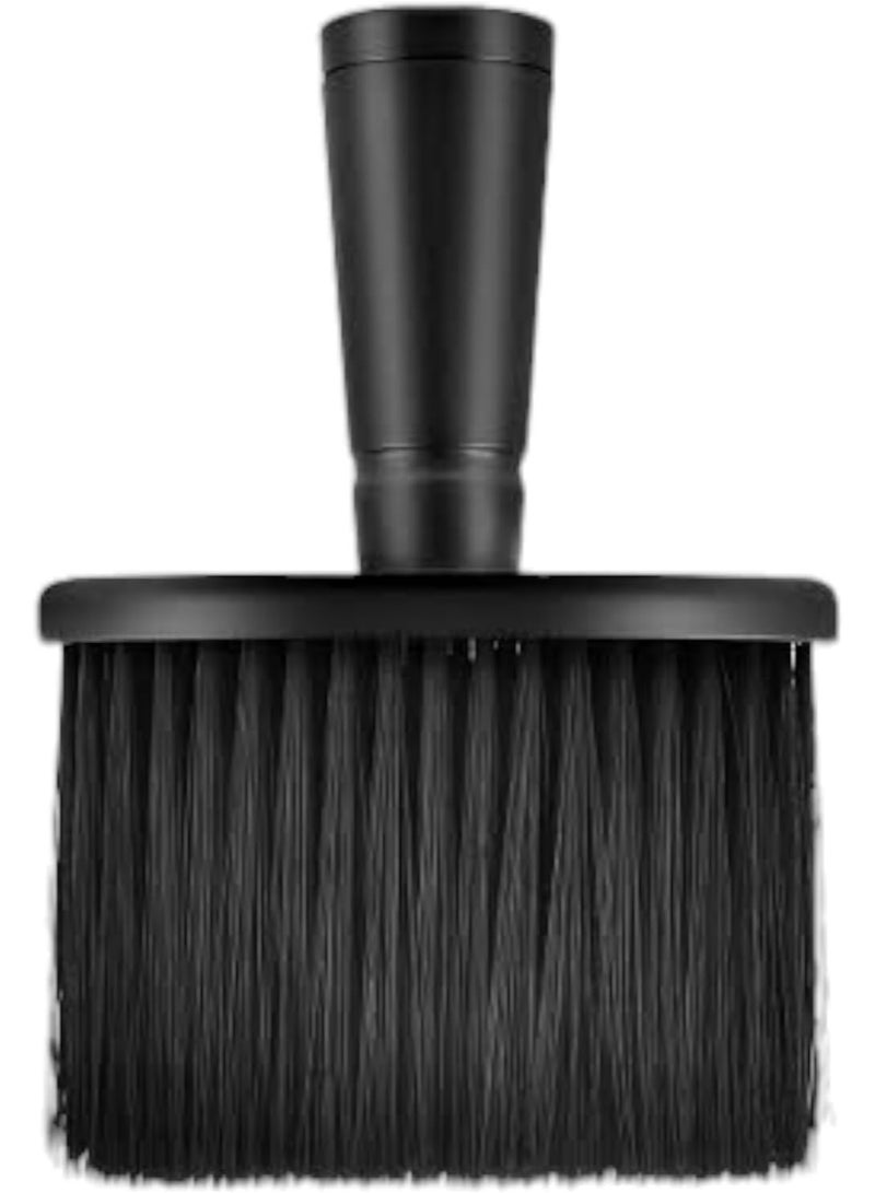 Professional Neck Duster Brush Hair Cleaning Brush Soft Hair Cutting Shaving Brush for Barbers Hairdressers Cleaning Tool for Face Neck Hair Salon (Black) - Image 1