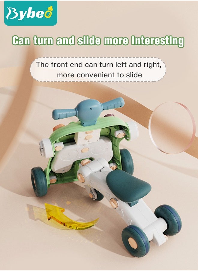 Bybeo 6 in 1 Multifunctional Baby Sit to Stand Walker With Activity Center Toddler Trolley & Push Stroller with Interactive Learning Table, Toy Gift for Infant Boys Girls  - Image 5
