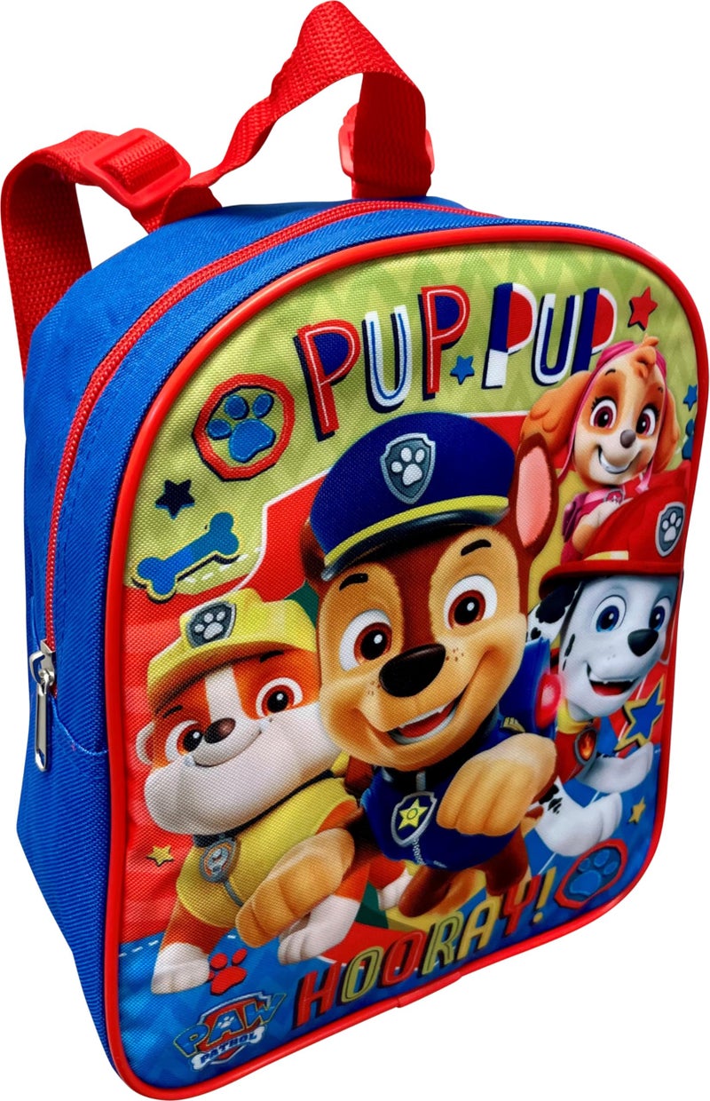 Ruz Nickelodeon Kids Licensed 10" Mini Backpack (Paw Patrol Boys-Blue) - Image 2