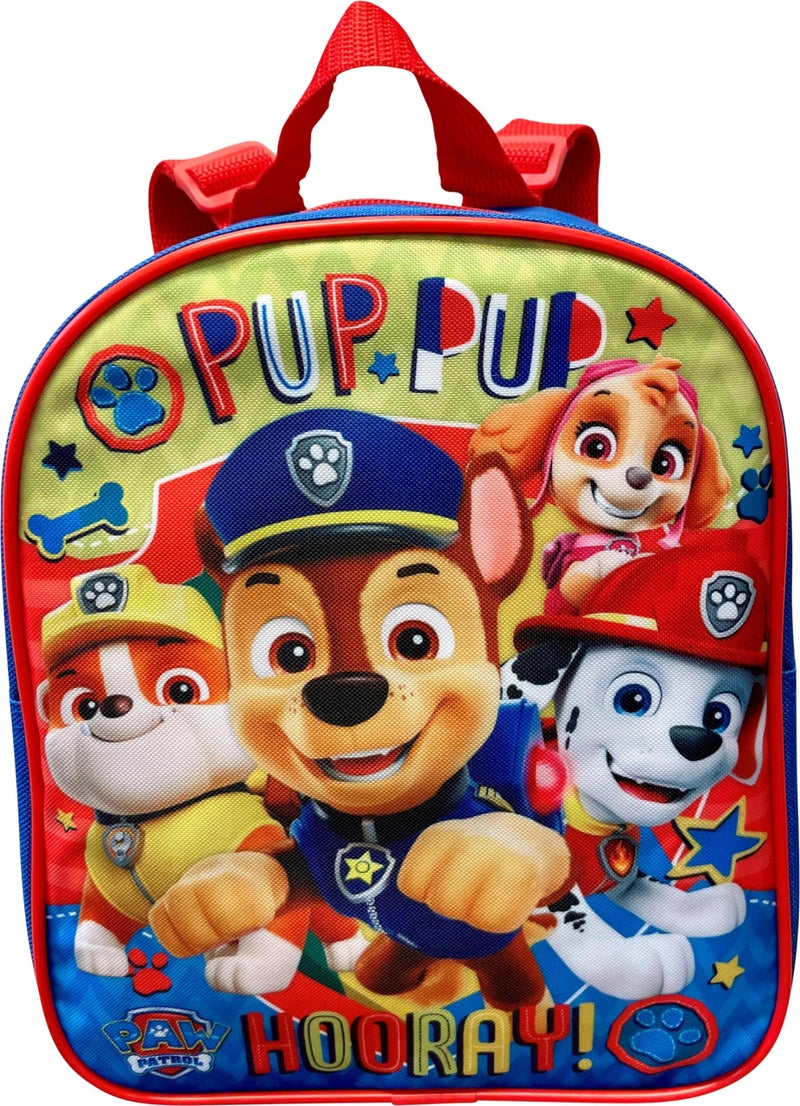 Ruz Nickelodeon Kids Licensed 10" Mini Backpack (Paw Patrol Boys-Blue) - Image 1