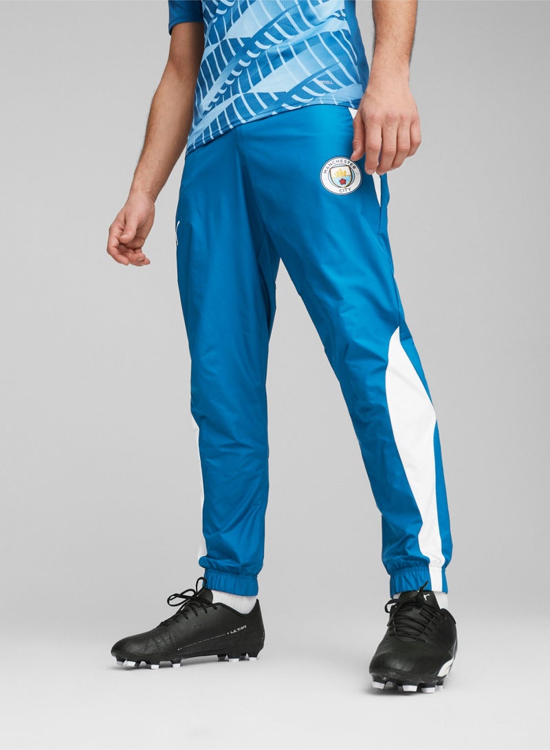 بوما بنطال للرجال Manchester City F.C. Prematch Woven - Image 1