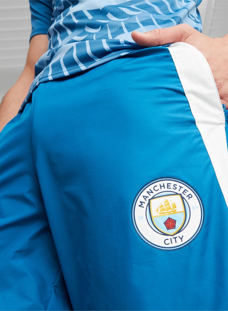 بوما بنطال للرجال Manchester City F.C. Prematch Woven - Image 4
